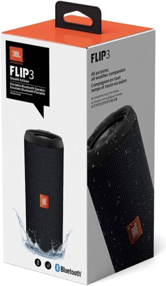 jbl flip 3 stealth edition specs