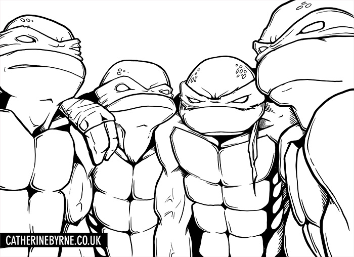 tmnt drawings