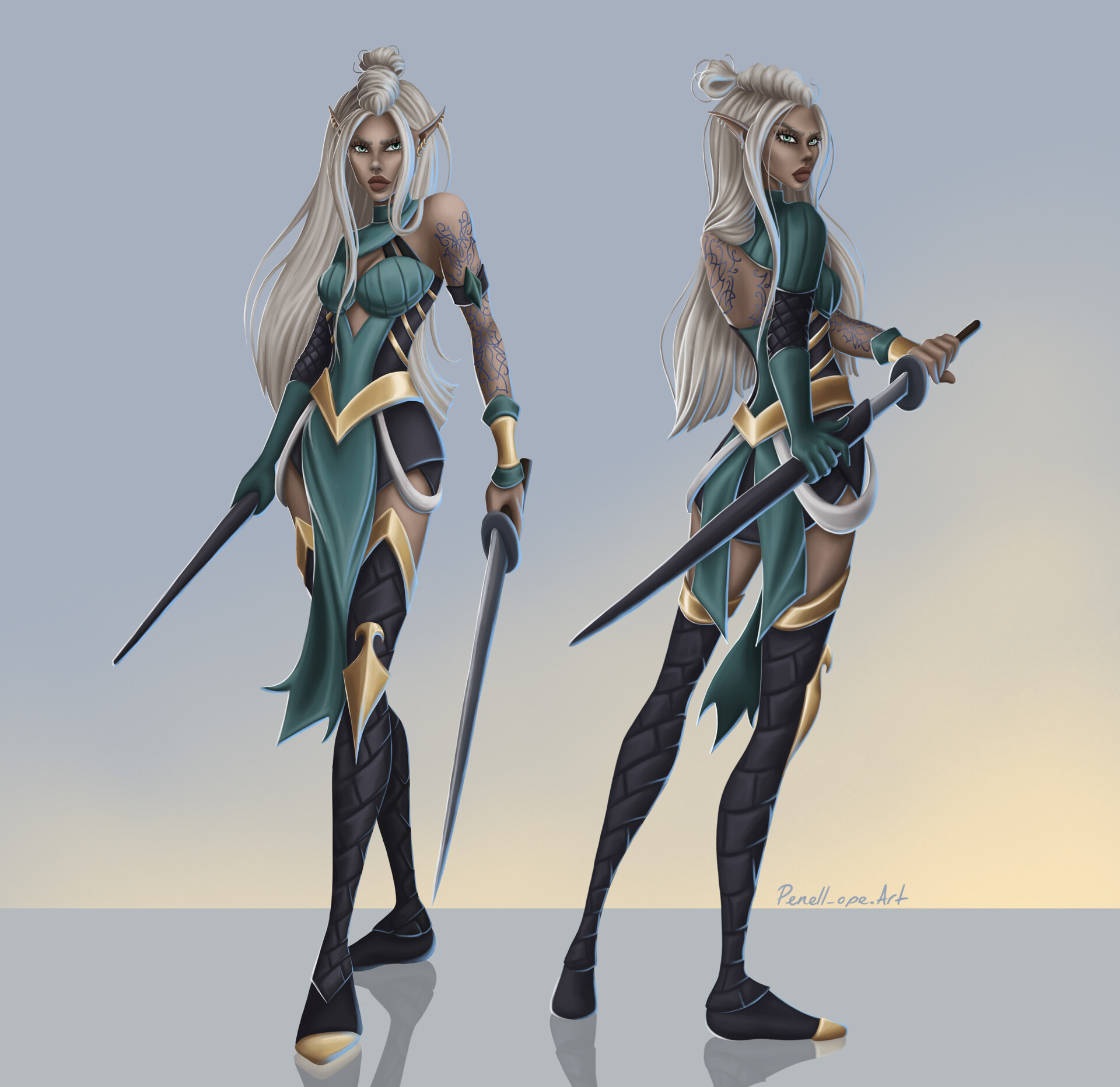 elf character design