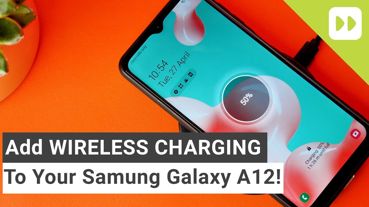 galaxy a12 wireless charging