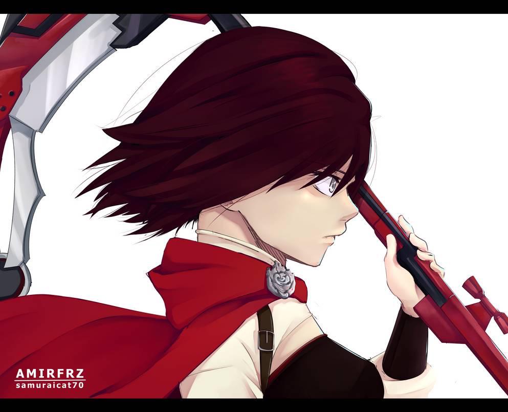 rwby ruby angry