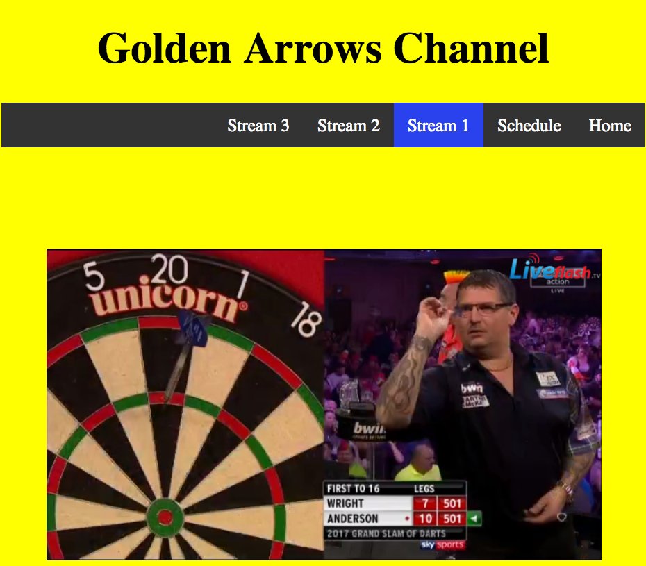 golden arrow channel 1