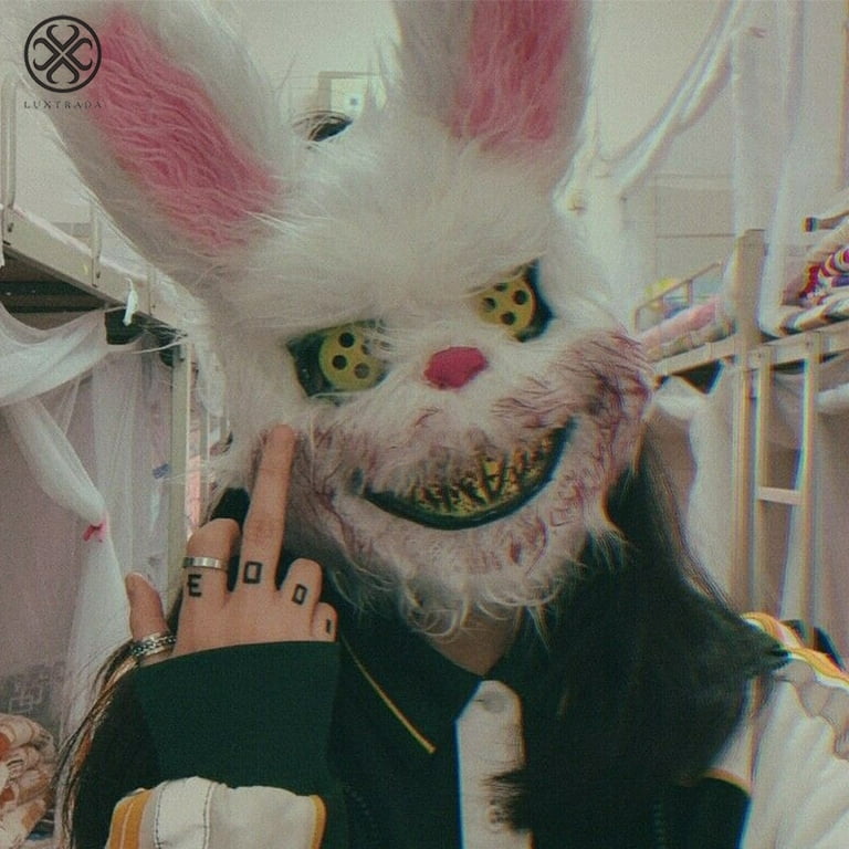 scary rabbit mask