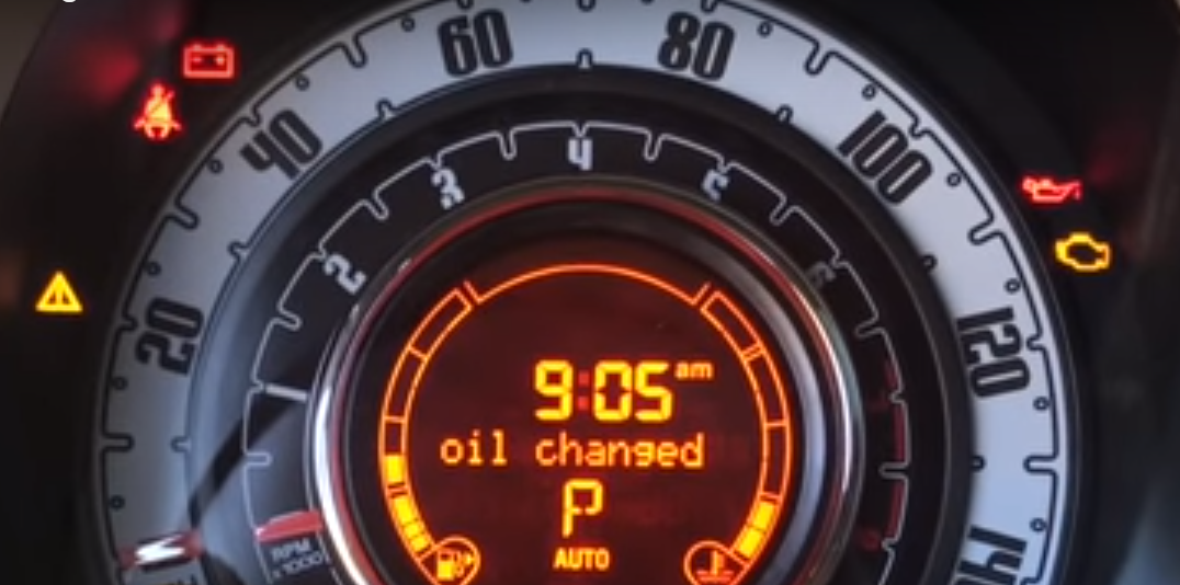 check engine fiat 500