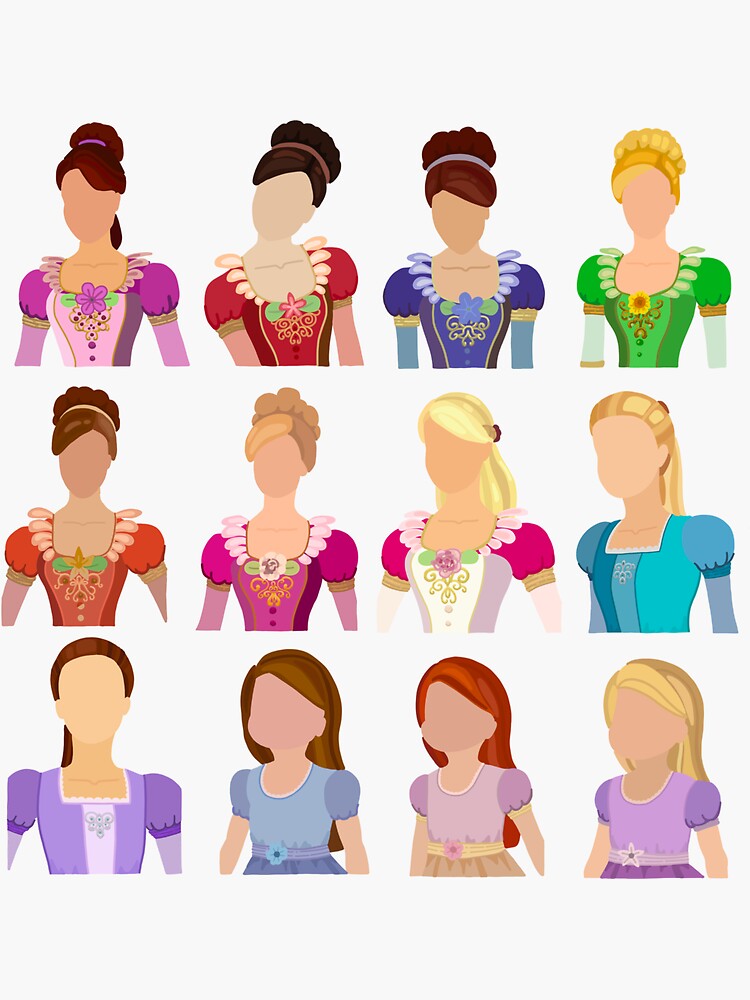 barbie and the 12 dancing princesses characters