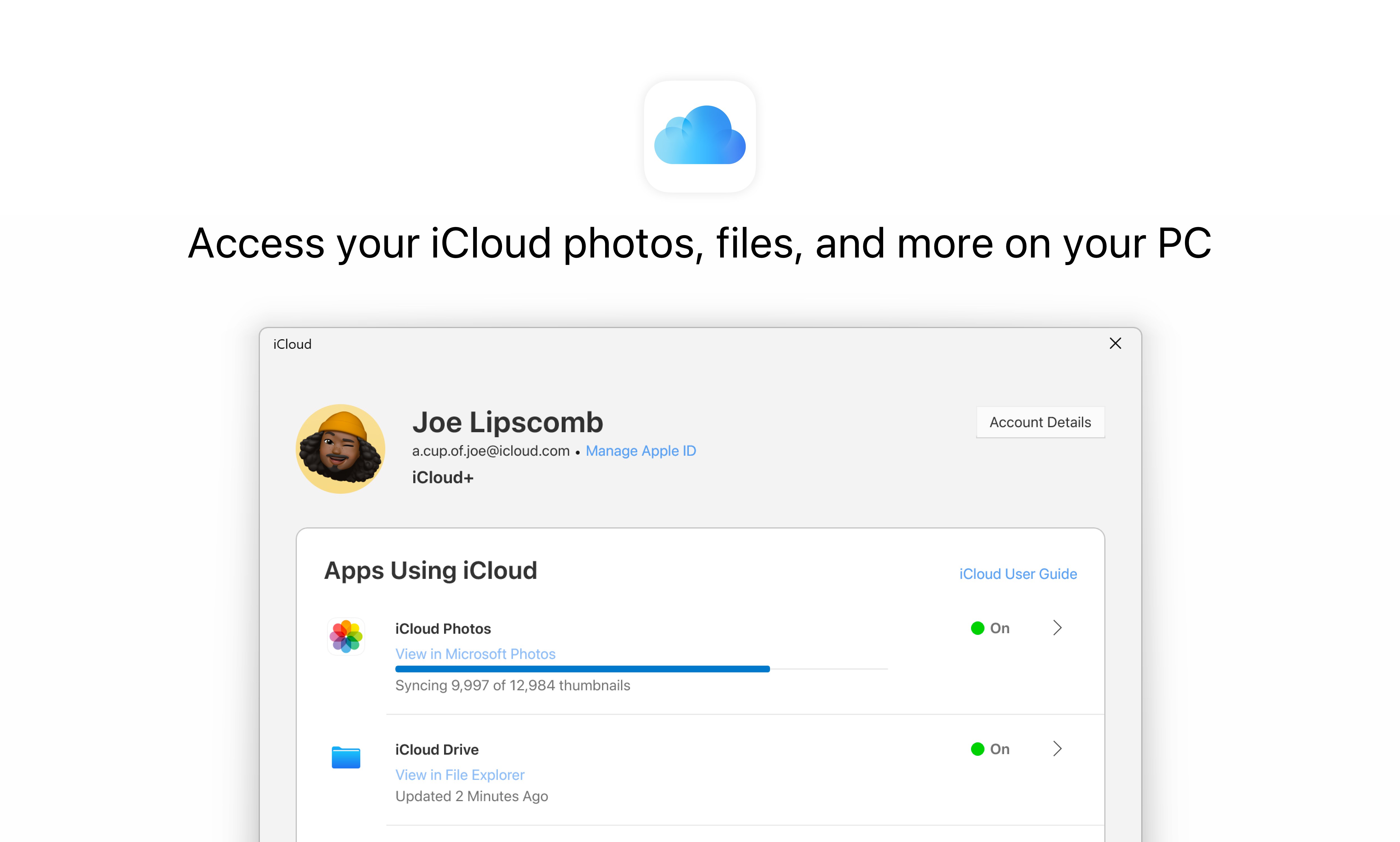 myicloud info