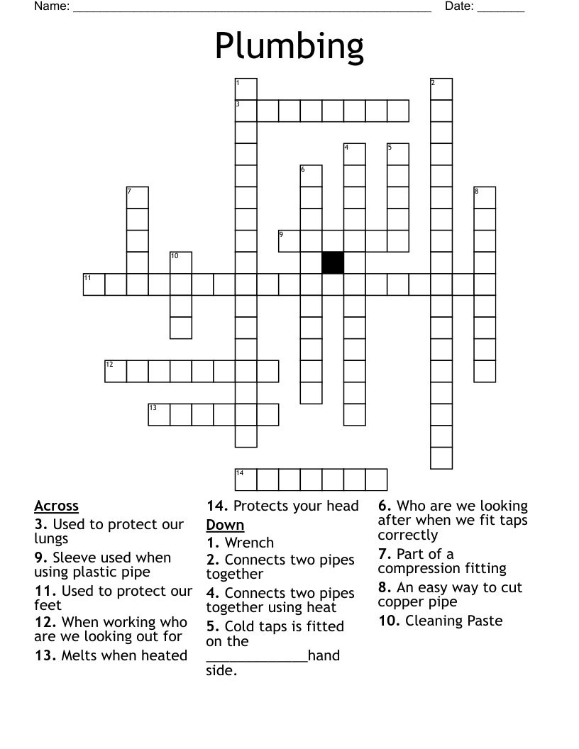 fit out crossword