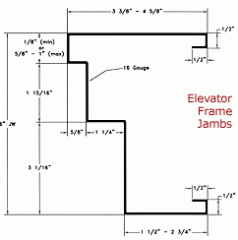 elevator jamb