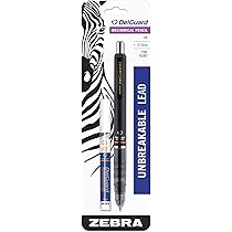 zebra pencil