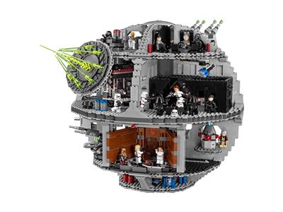 how many lego pieces are in the death star