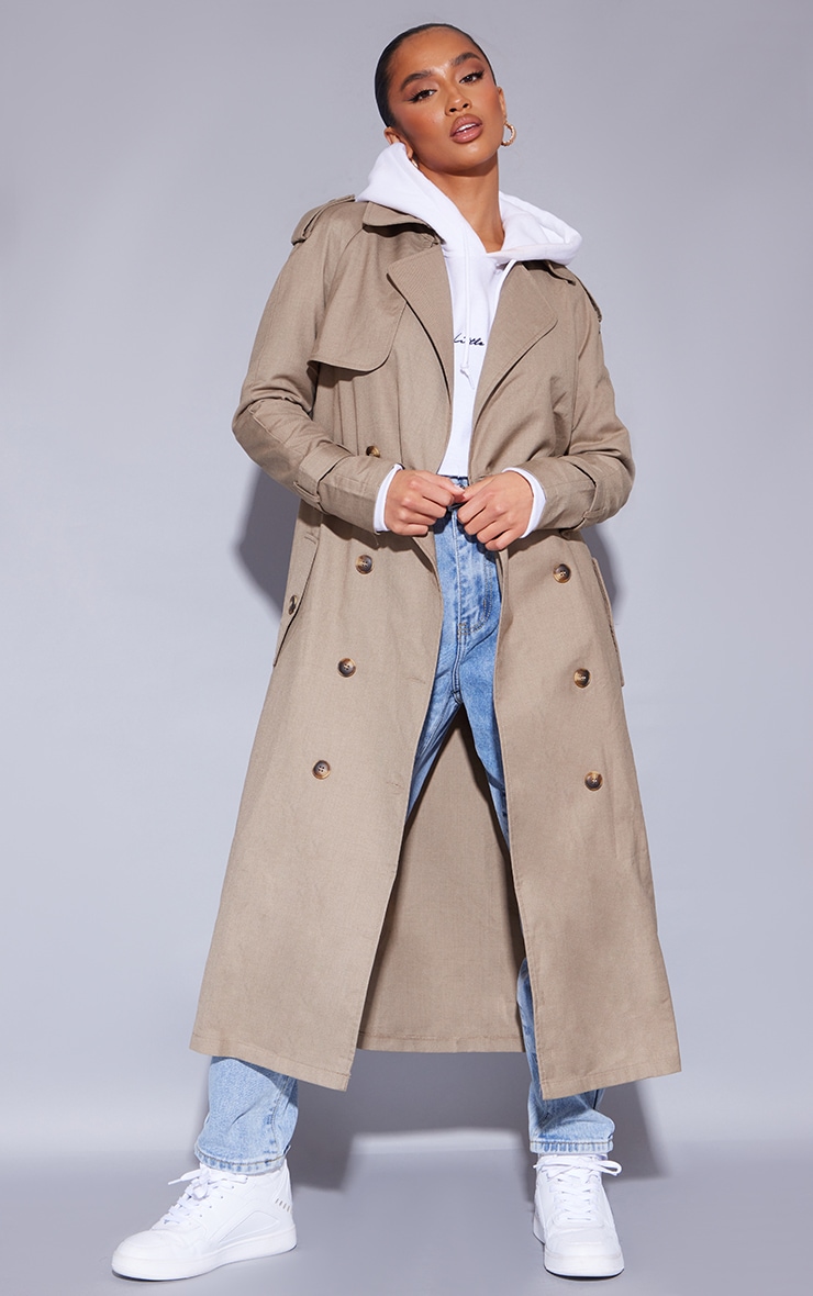 womens petite trench