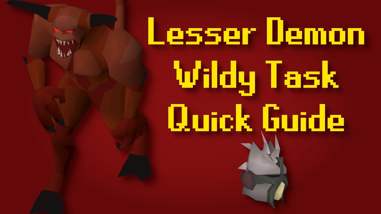 lesser demons osrs