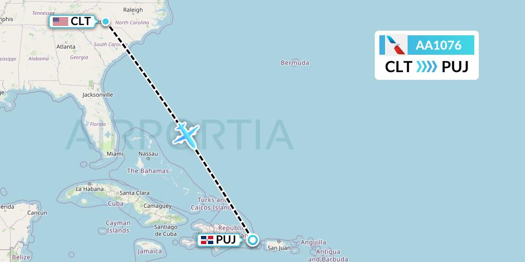 flights from clt to punta cana