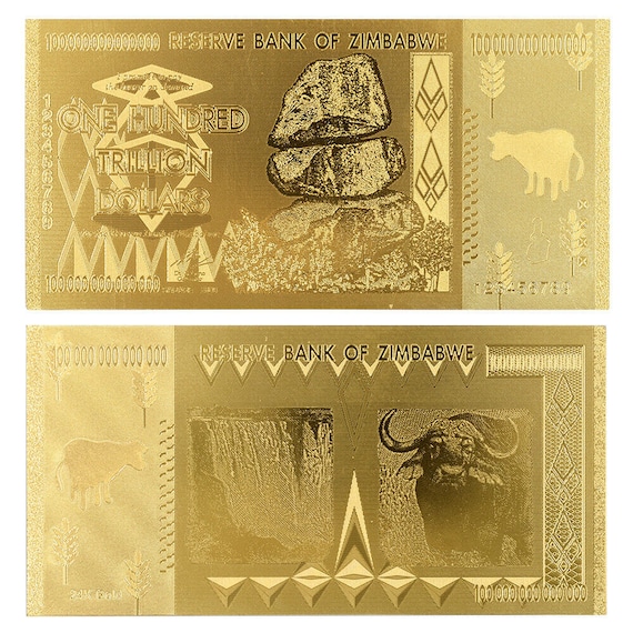 zimbabwe gold notes