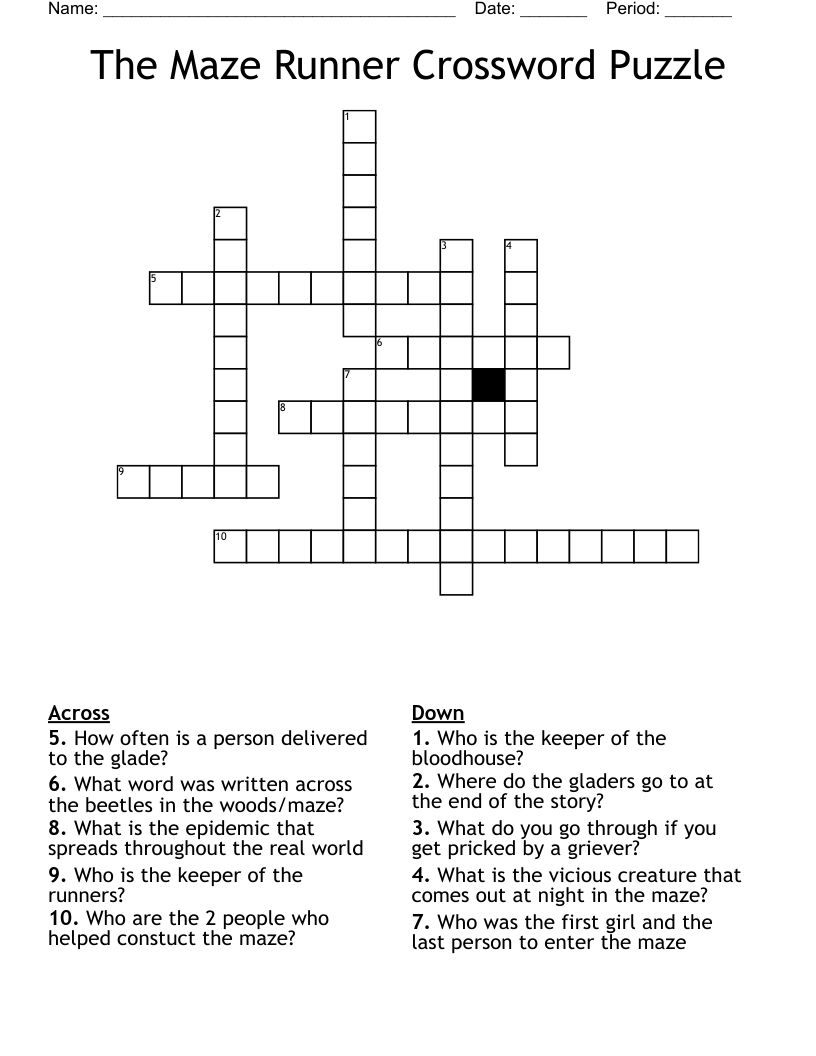 lab runners crossword clue