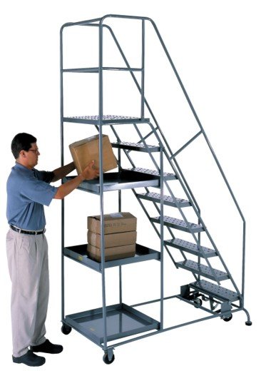tri arc rolling ladder