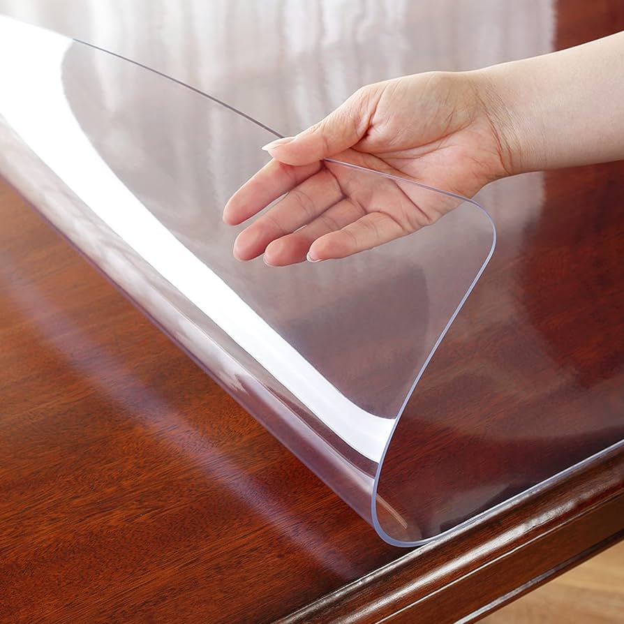 clear table protector