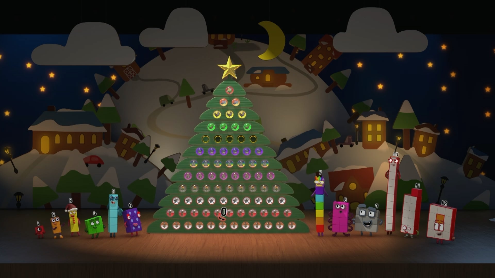 numberblocks christmas