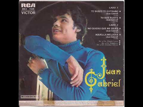 te quiero y tambien te extraño juan gabriel