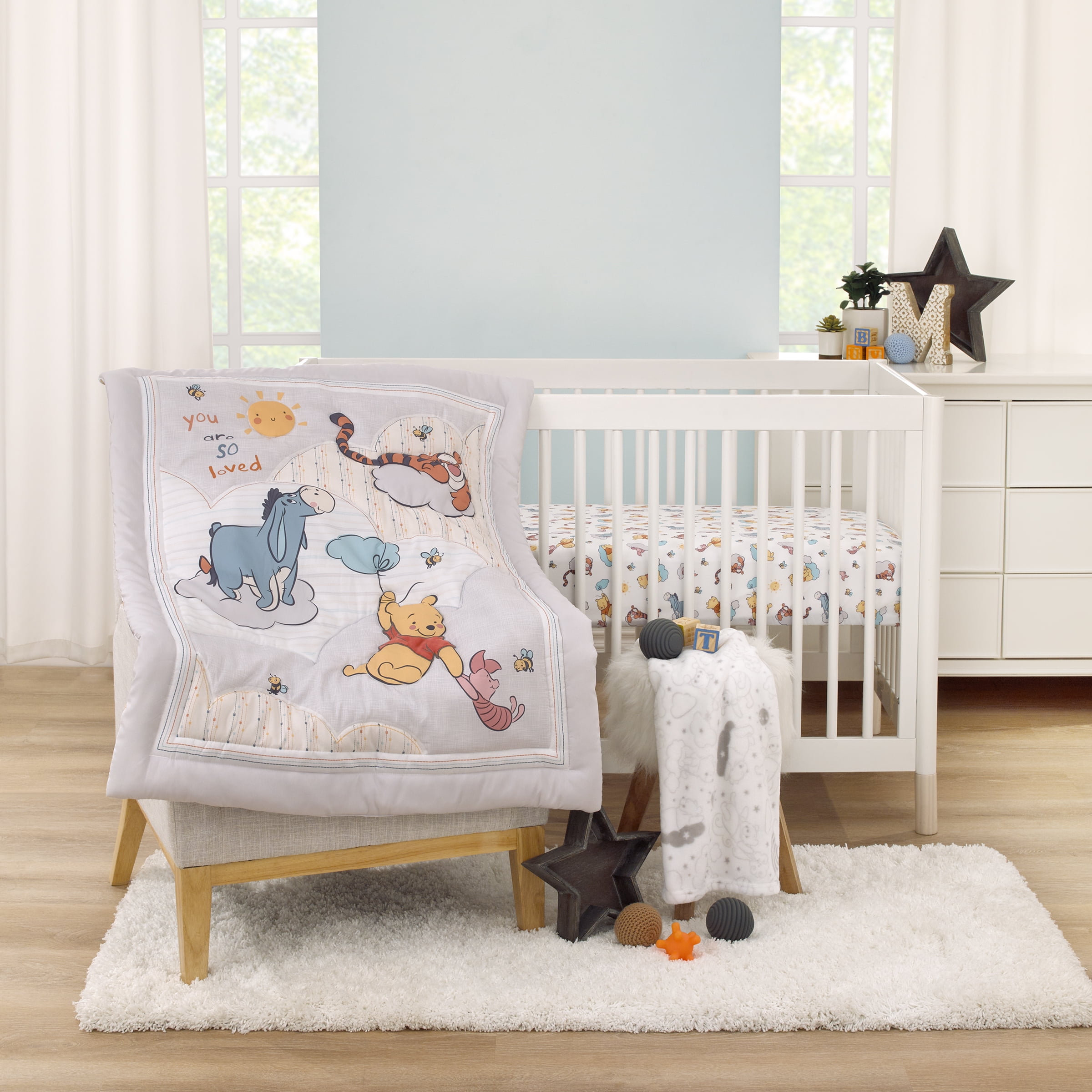 winnie the pooh crib bedding set