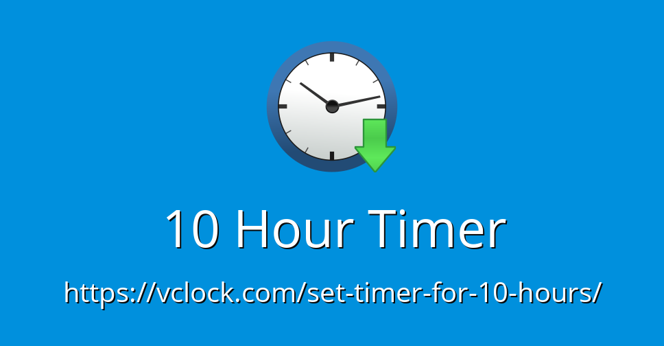 10 hour timer