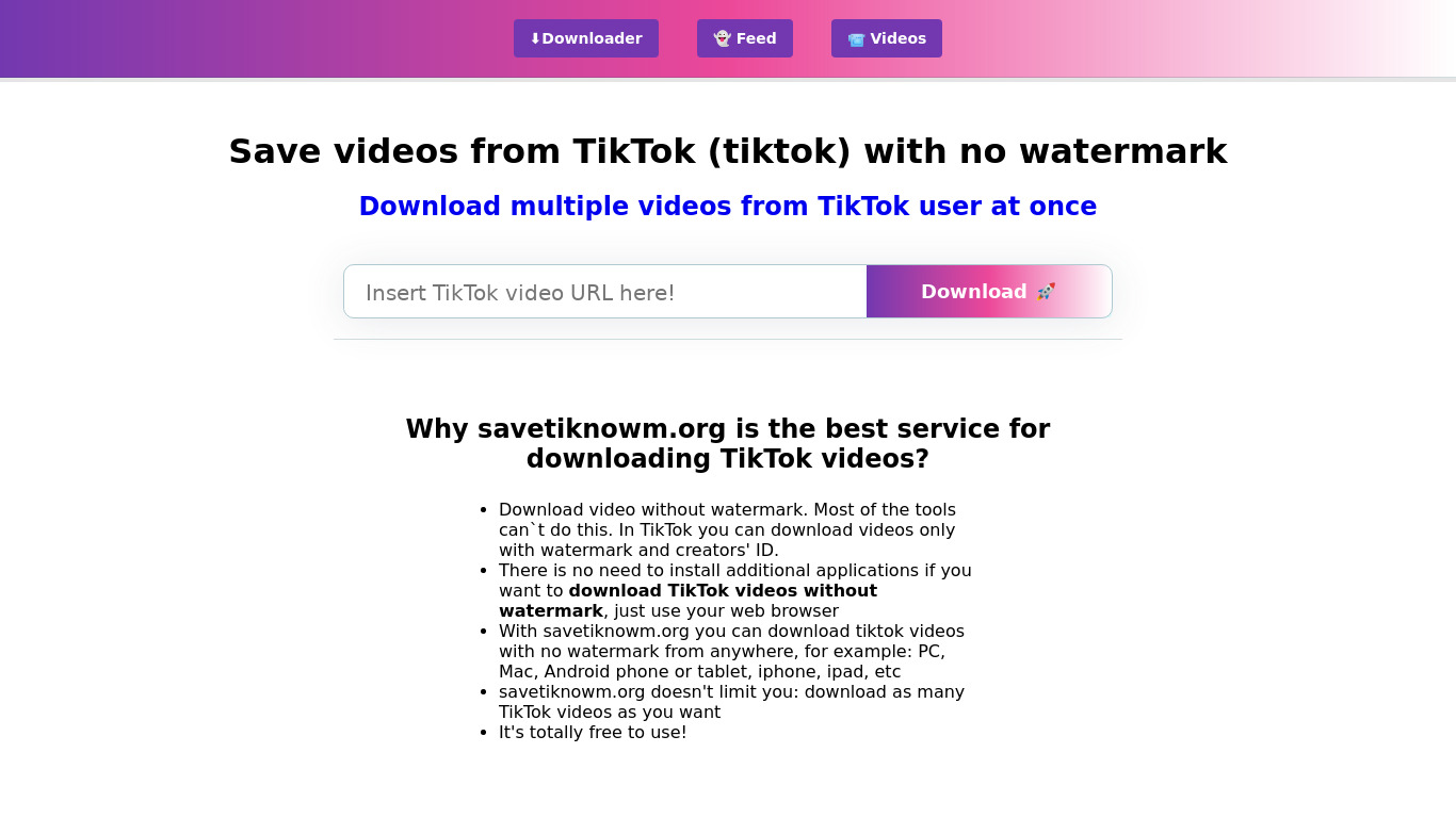 savetiknowm