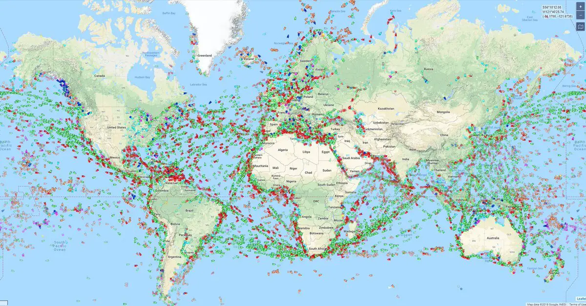 marine traffic live