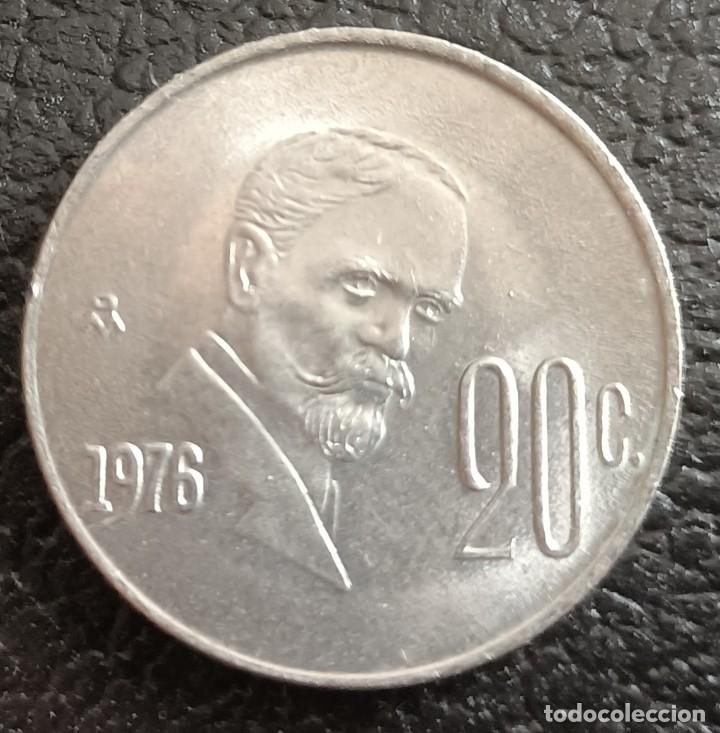 moneda 20 centavos 1976