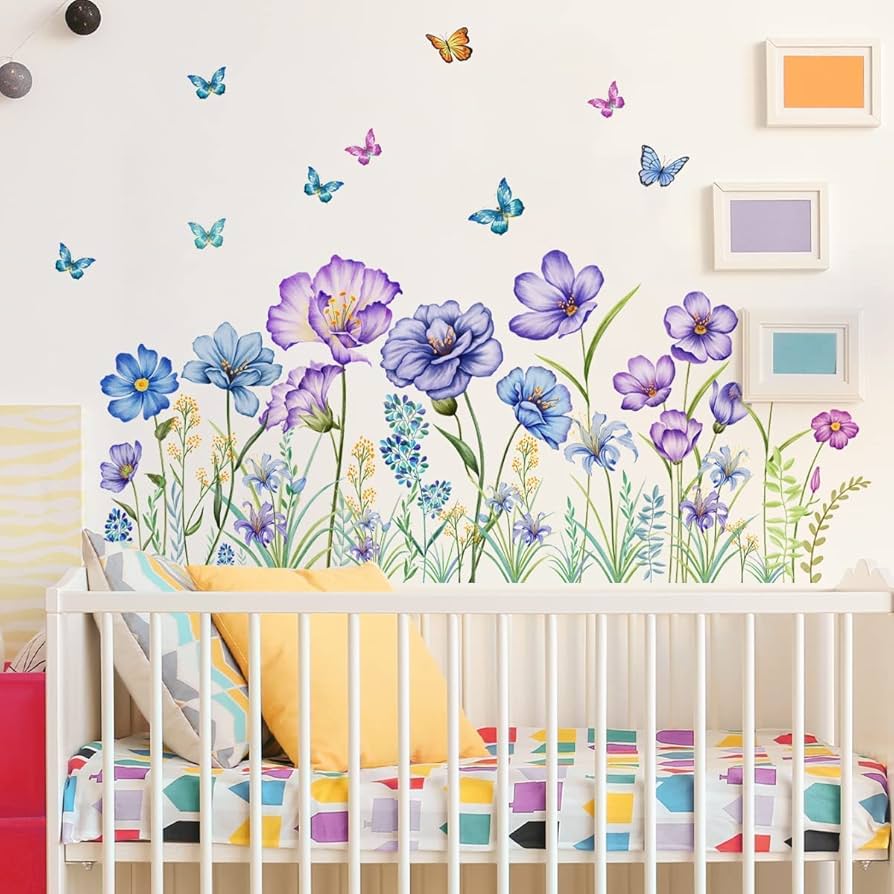 amazon wall stickers flowers