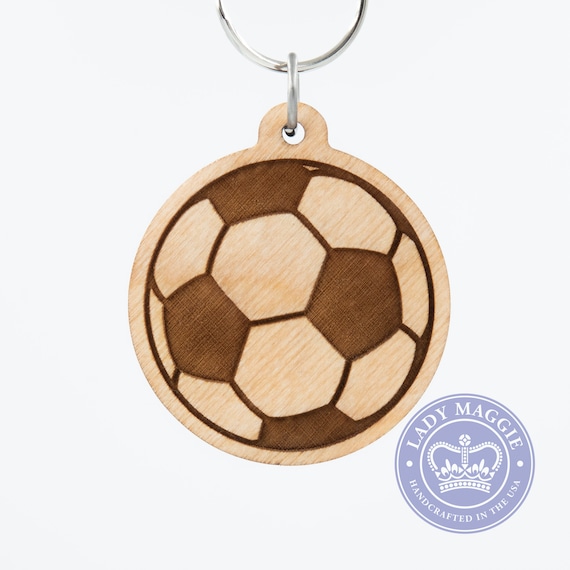 soccer ball keychain