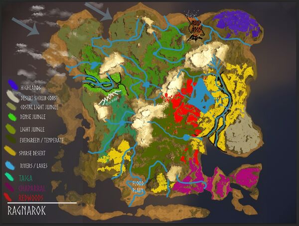 ragnarok ark map