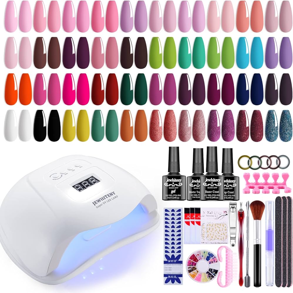 gel manicure kit amazon