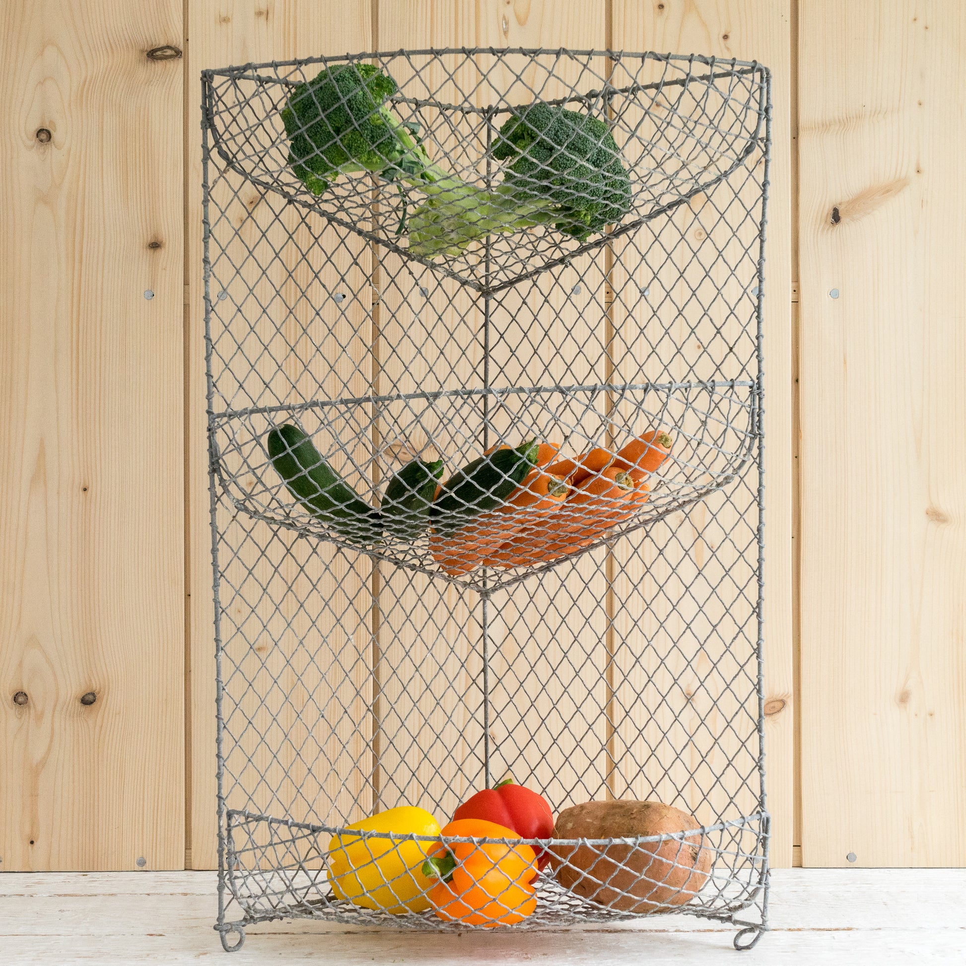 corner vegetable rack