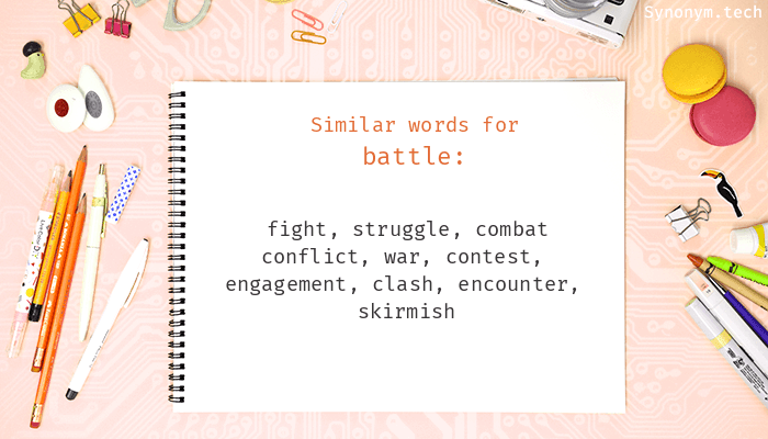 battle synonym