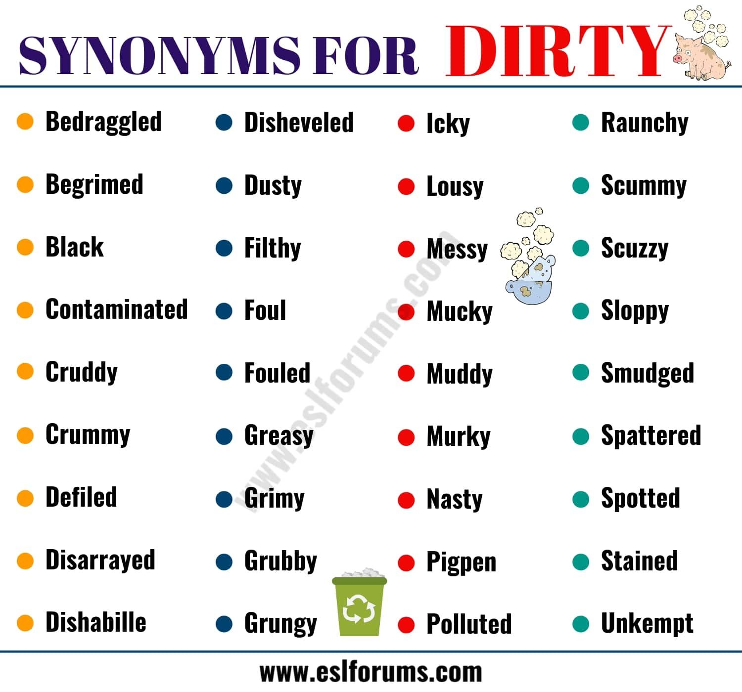 filthy synonym