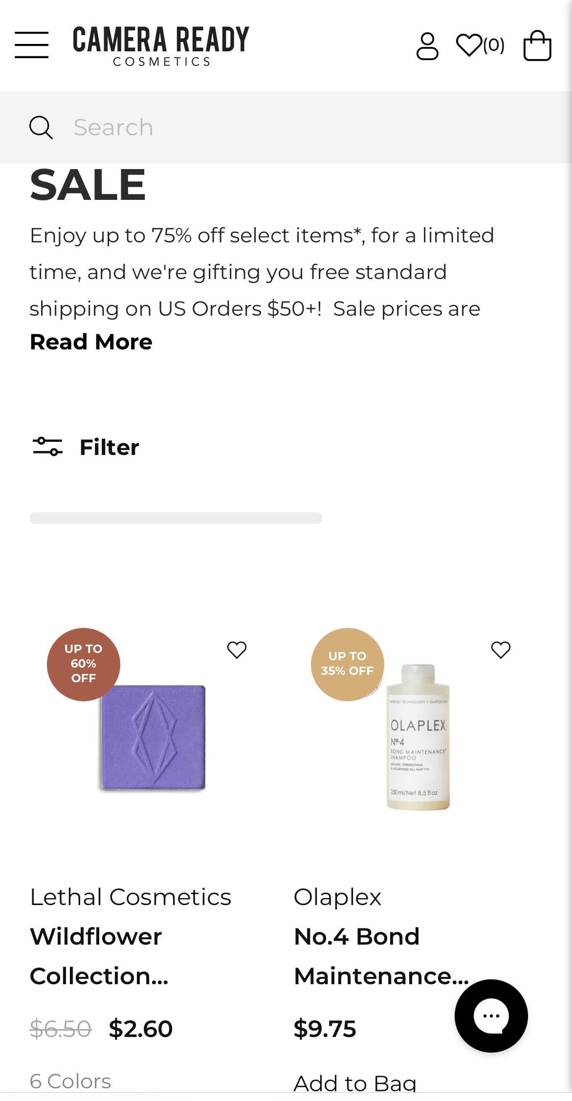 camera ready cosmetics discount code