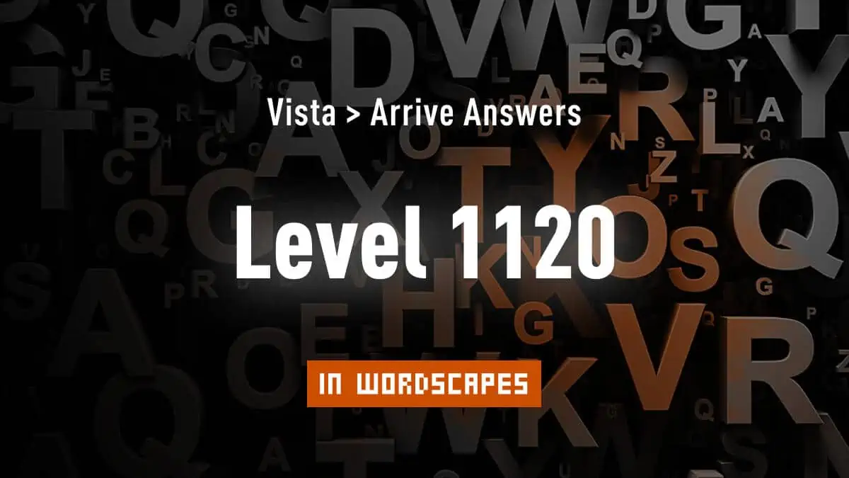 wordscapes level 1120