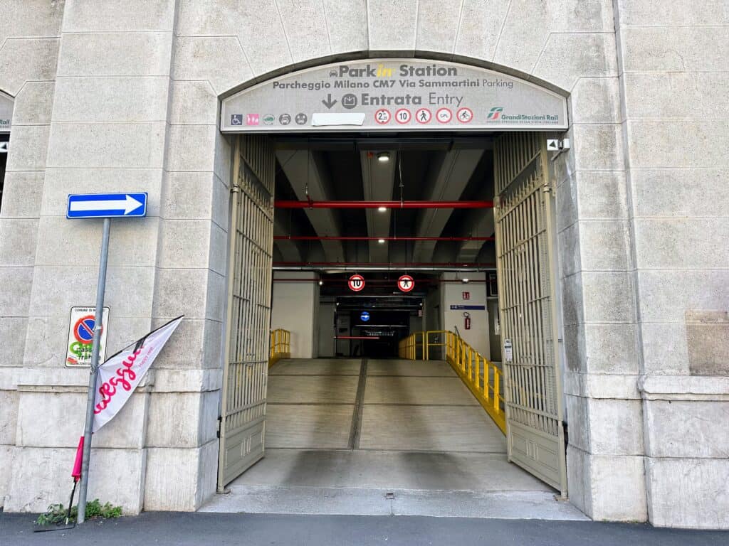 budget car rental milan central station