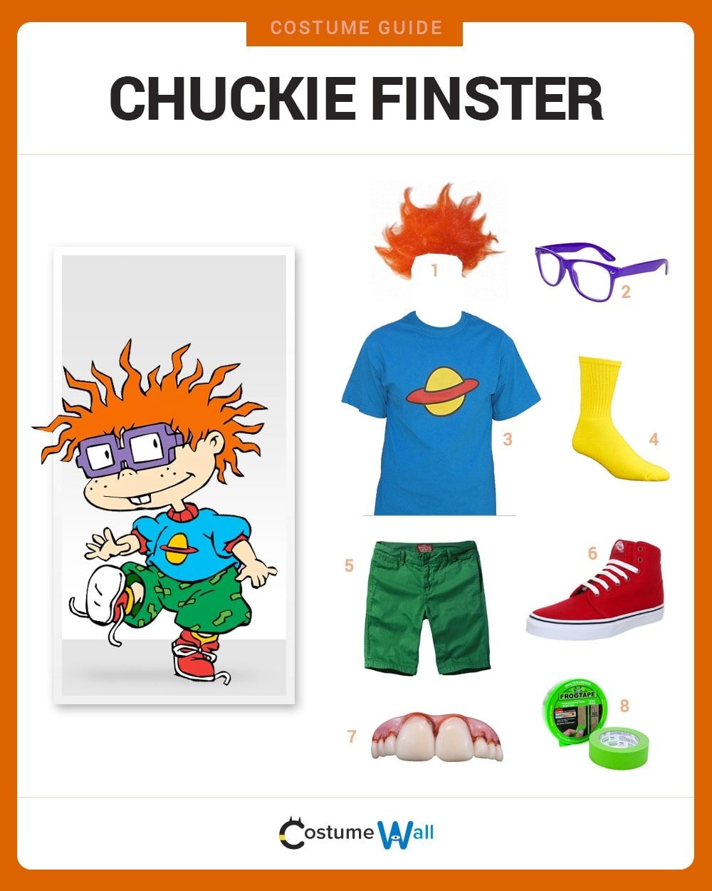 chuckie rugrats costume