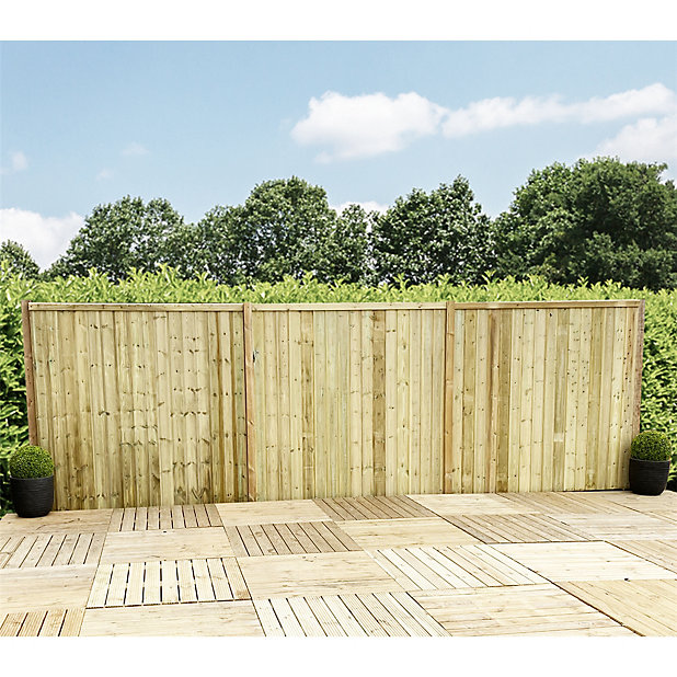 garden fencing at b&q