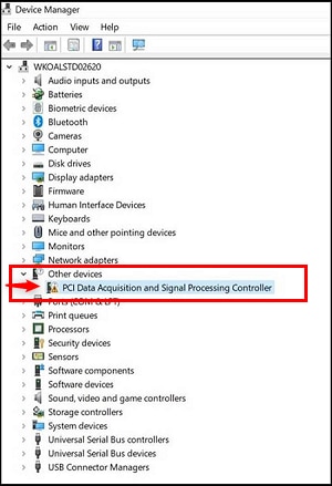 pci data acquisition and signal processing controller driver