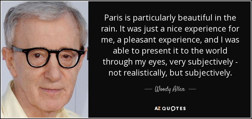 paris in the rain quote