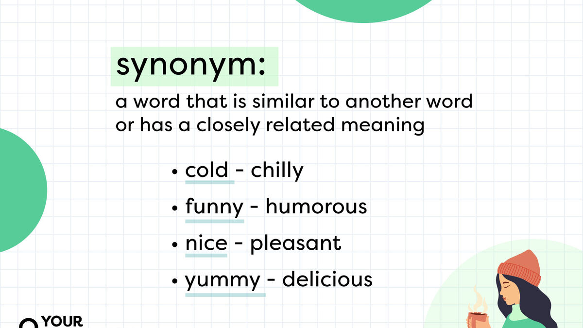 what is the definition of the word synonym