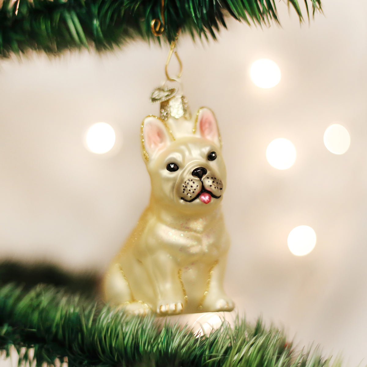 french bulldog christmas ornaments