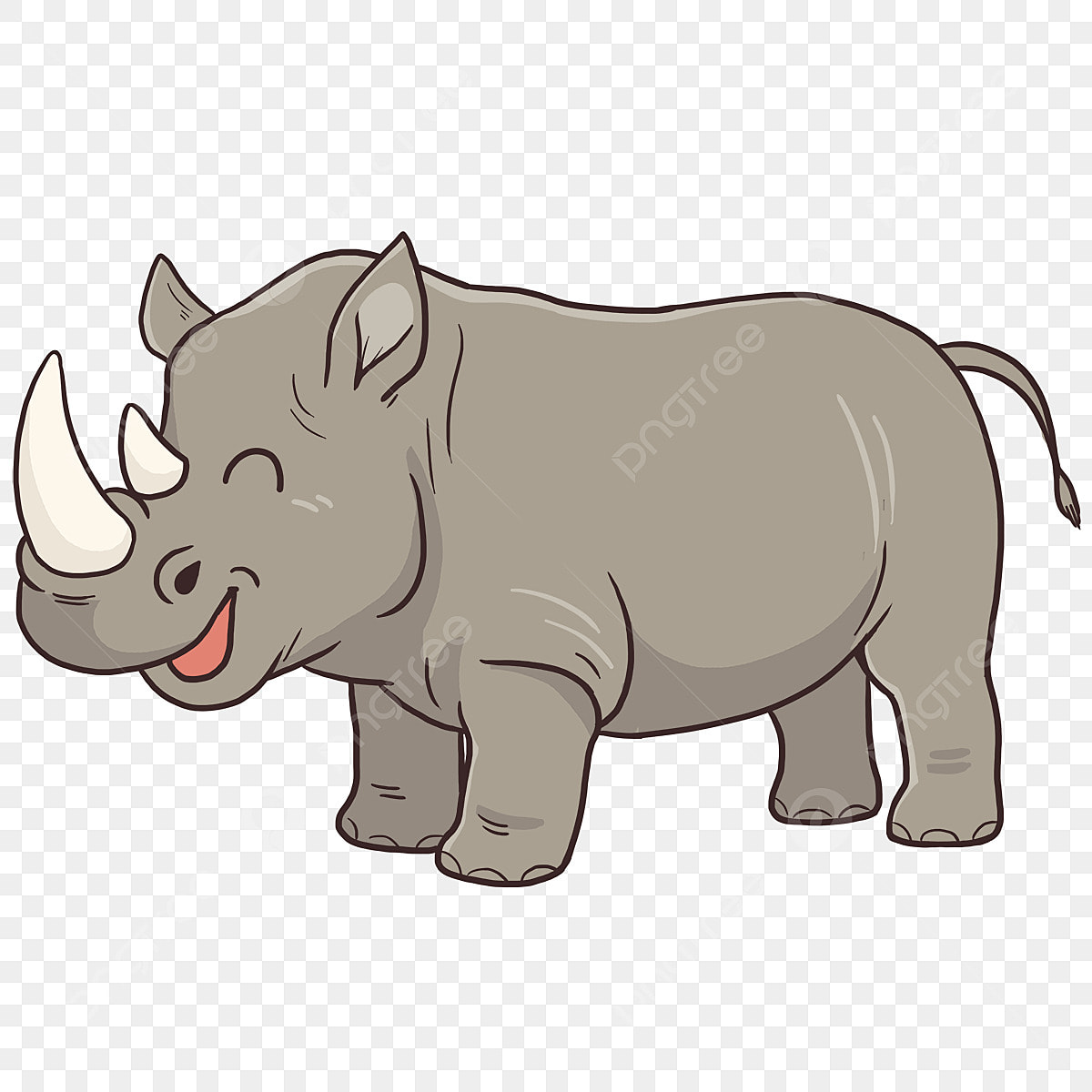 rhino clipart