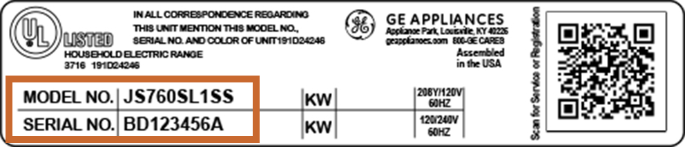 general electric serial number lookup