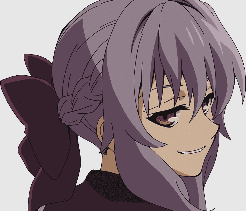 smug anime girl