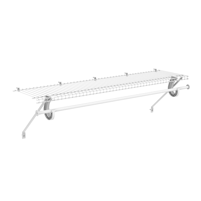 closetmaid 4 ft wire shelf