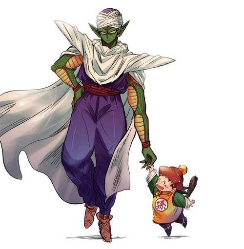 dragon ball z piccolo and gohan