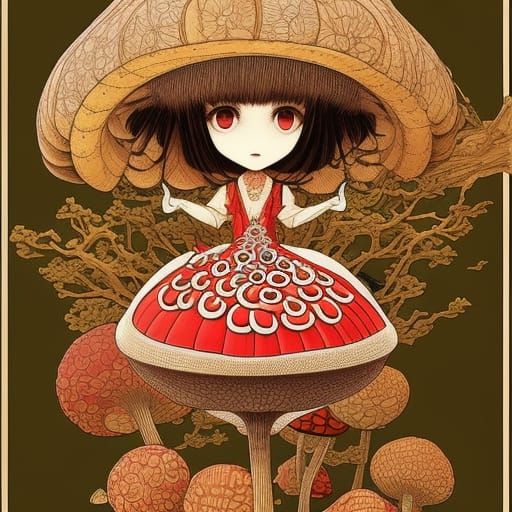 mushroom anime